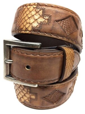 Cinturón de piel Original Belts modelo 4011